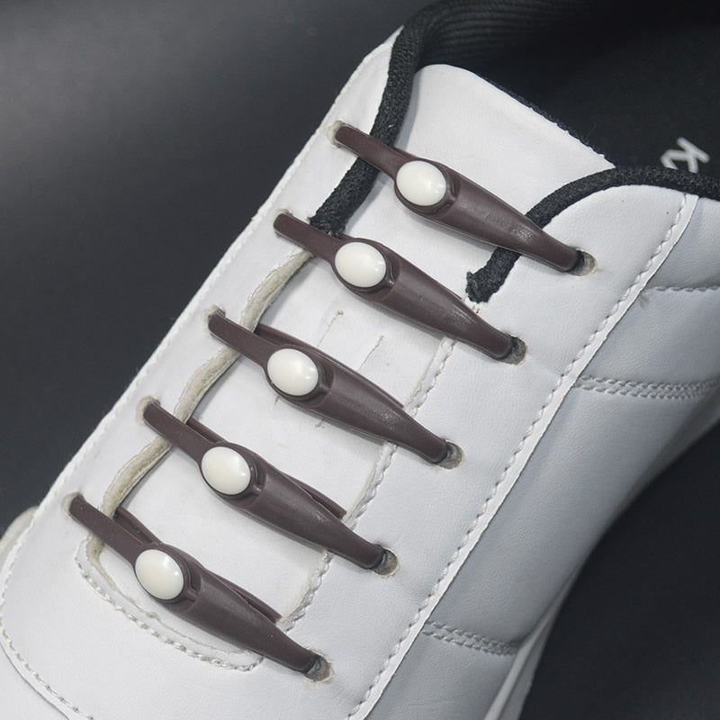 No-Tie Silicone Shoelaces (16 pieces/pack)