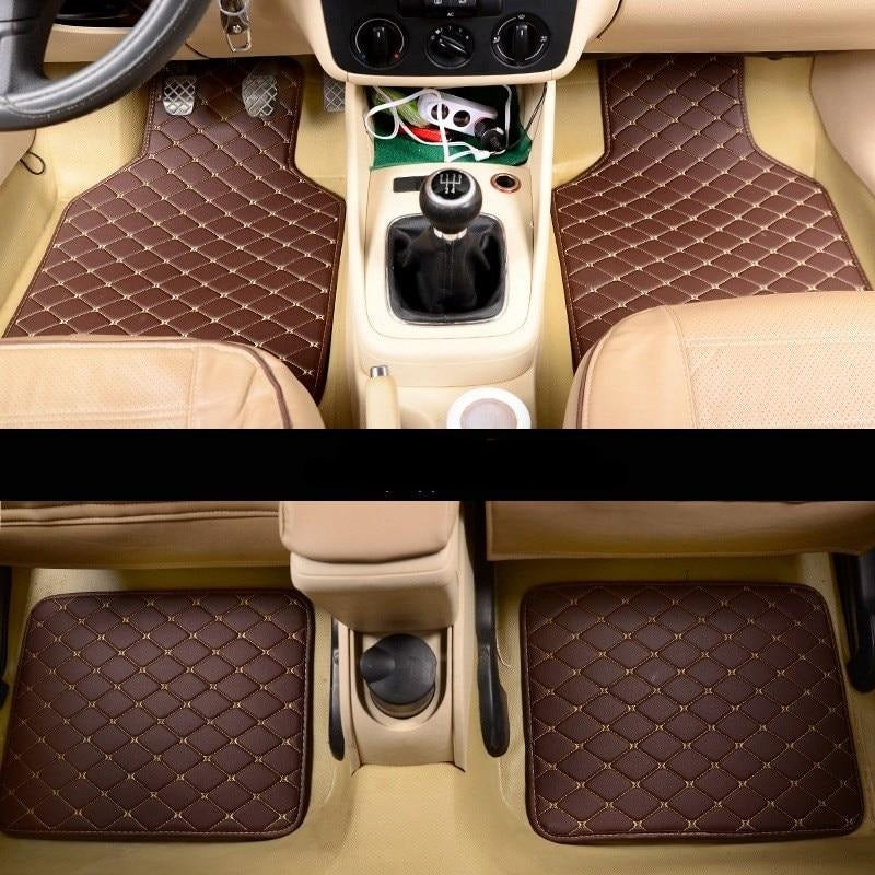 Universal Leather Car Floor Mats
