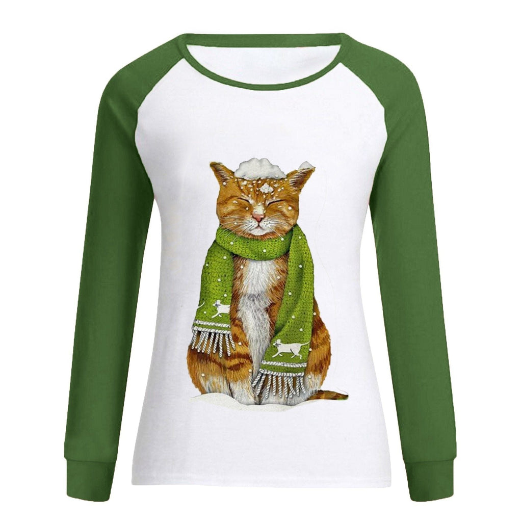 Women's Printed Sweatshirt