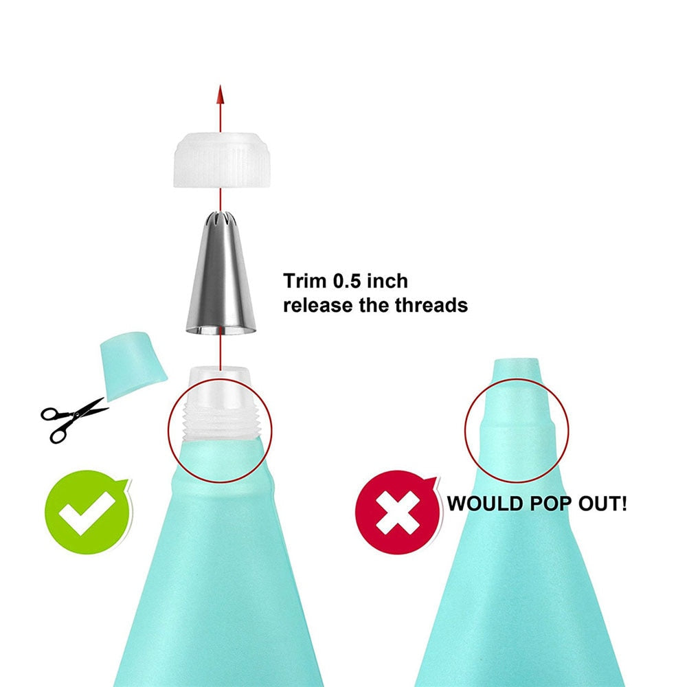 Cake Decorating Piping Nozzle Set