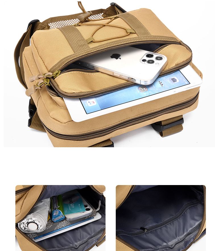 Brystlomme for taktisk seletøy