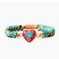 Passion Heart Braided Bracelet