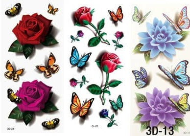 Temporary Body Tattoo Sticker