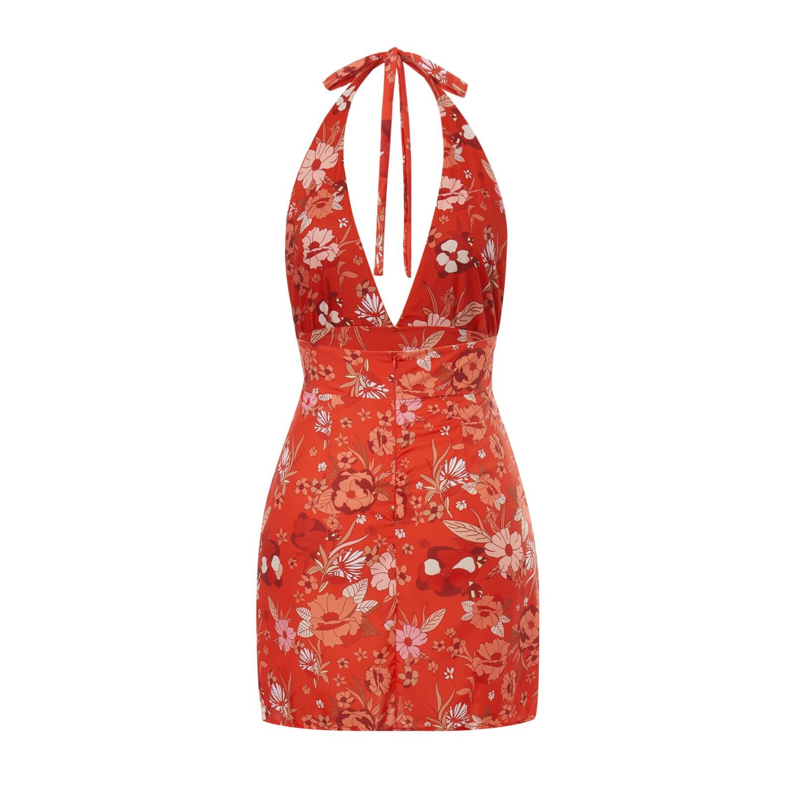 Mini backless sun dress