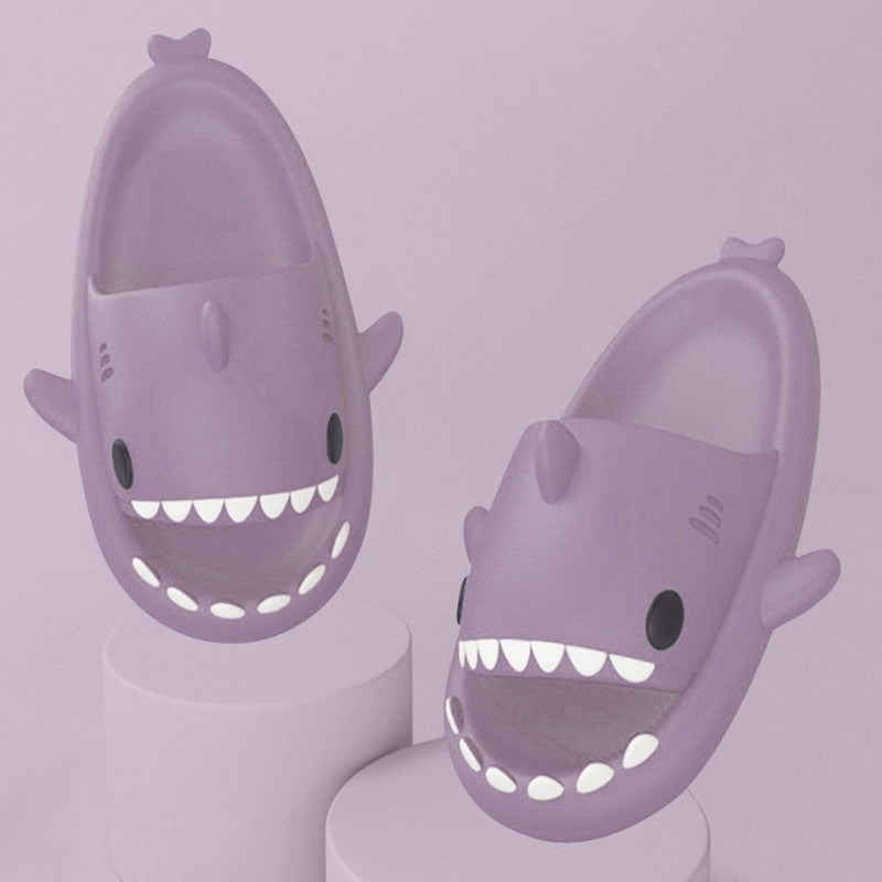 Shark slippers