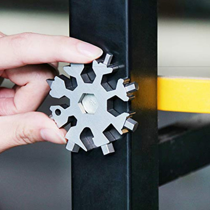 Multifunctional Snowflake Wrench Tool