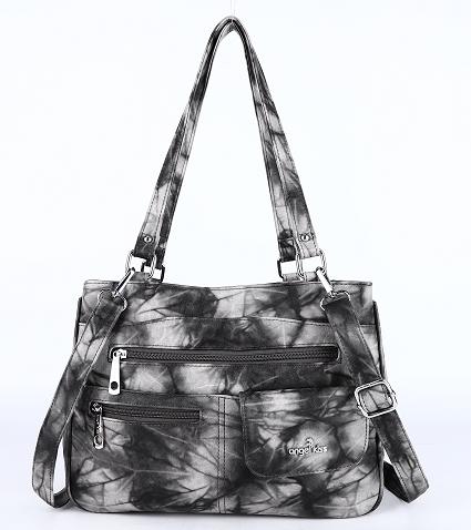 Håndveske med flere lommer for damer