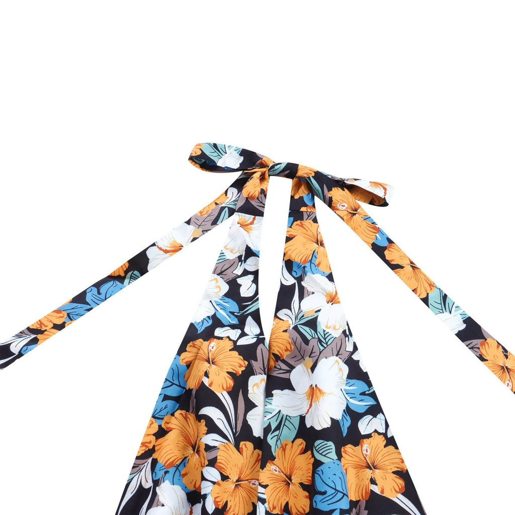 Mini backless sun dress