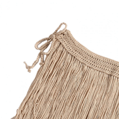 String-string skirt