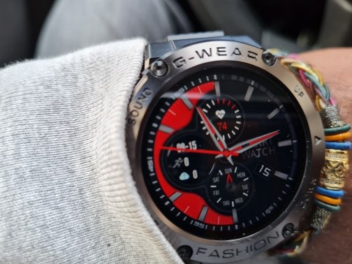 Sports smartklokke for menn