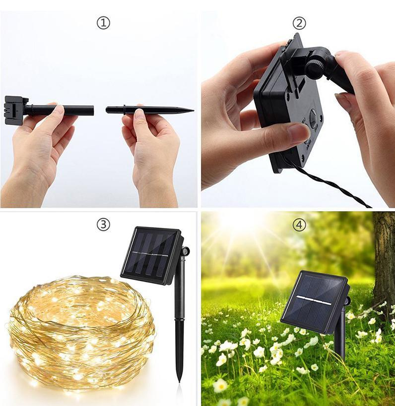 Solar LED-belysning – vanntett