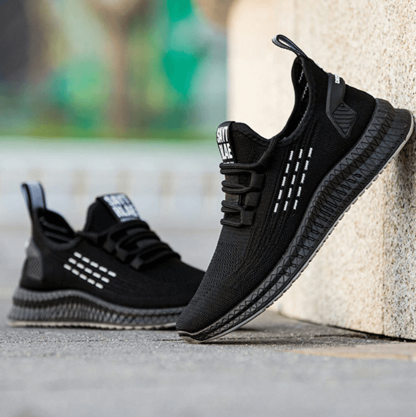 Joggesko i netting for menn