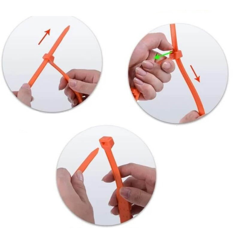 Anti-slip Tire Chains (10pcs)
