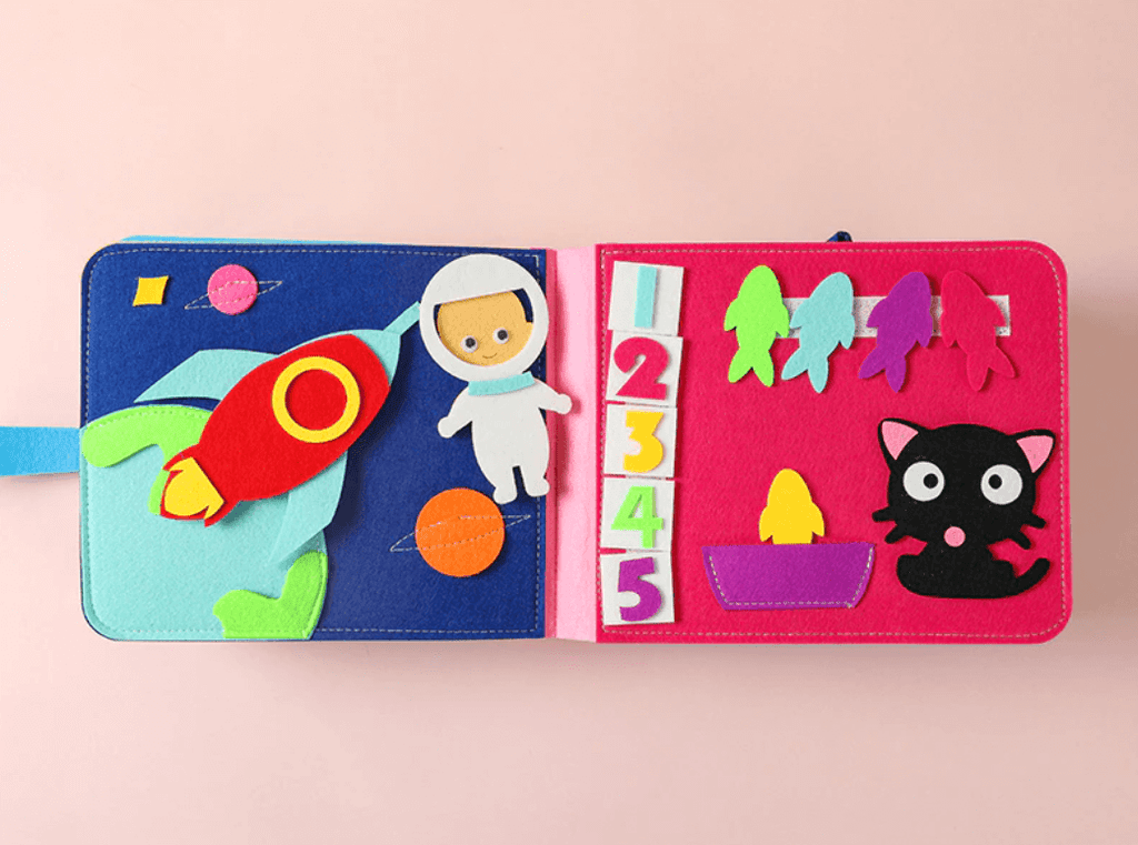 Montessori Baby Wipes Book