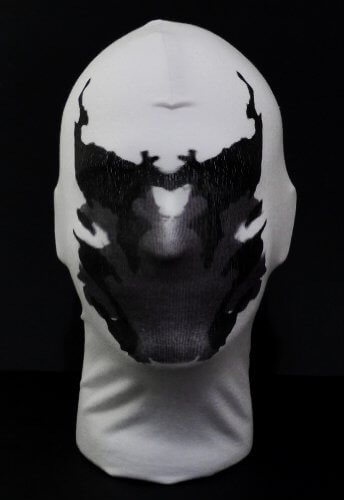 Moving Inkblot Rorschach Mask