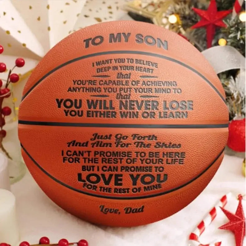 To My Son Basketball