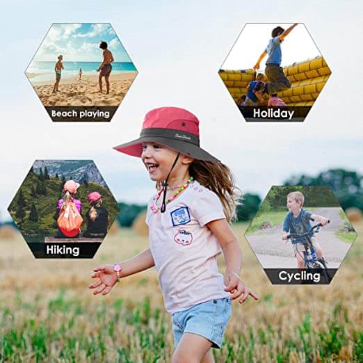 Children UV protection sun hat