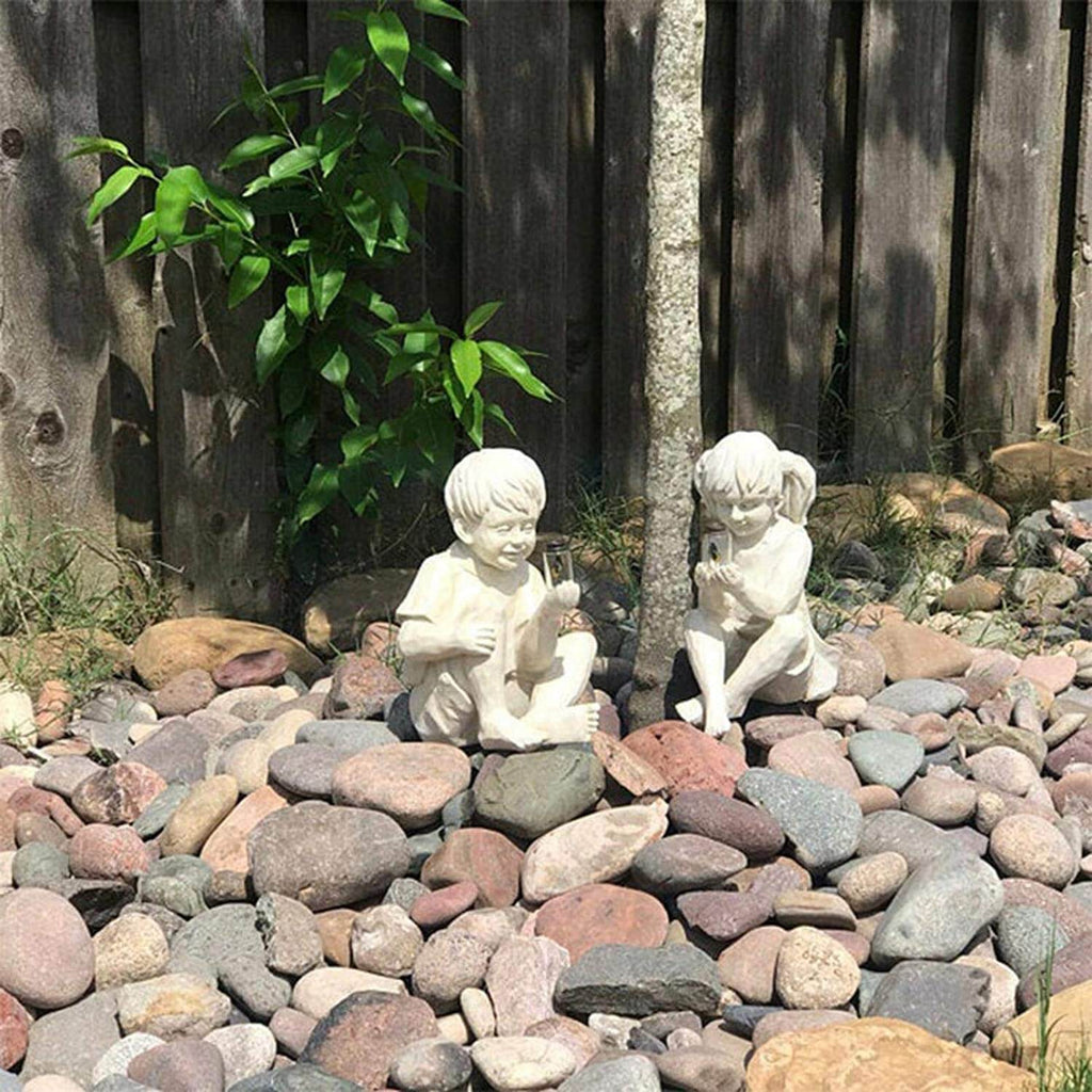 Children with Solar Flares Garden Statues