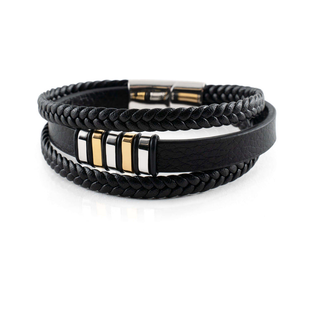 Stylish Genuine Leather Bracelets For Men