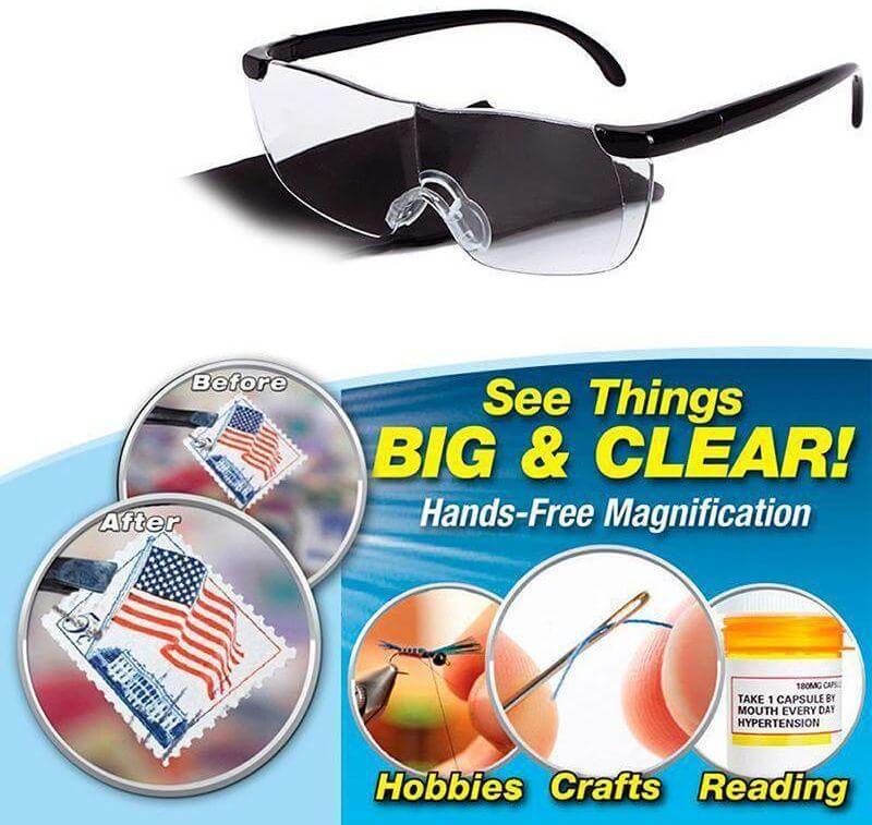 Magnifying Glasses | 250 degree vision