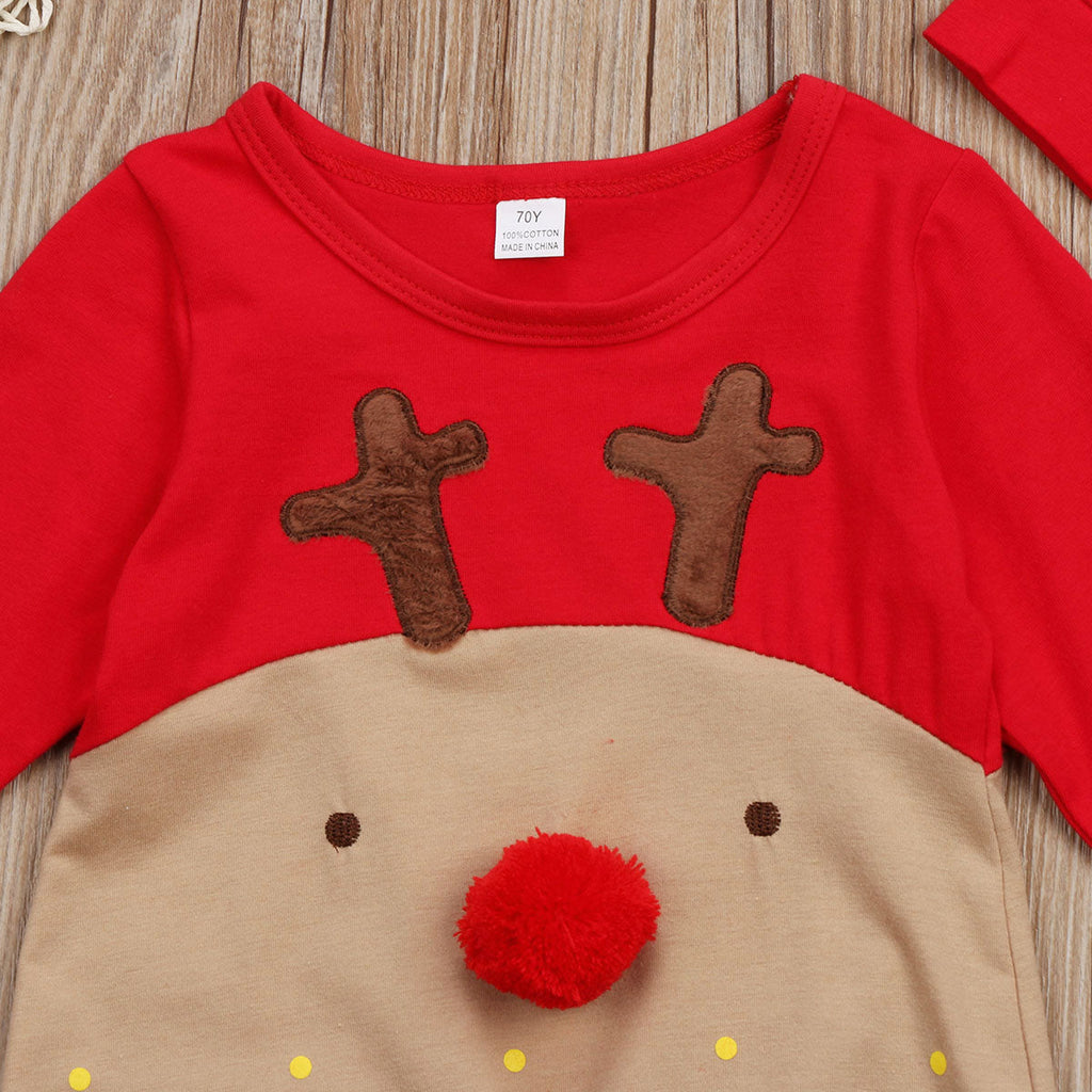 Reindeer Romper DELUXE 2 Pieces