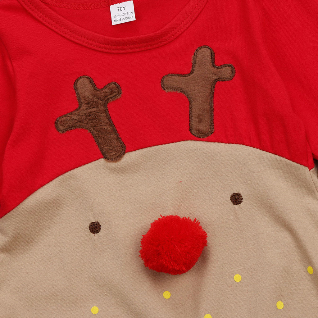 Reindeer Romper DELUXE 2 Pieces