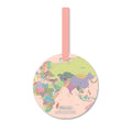 Belleza's Worldmap Suitcase Label®