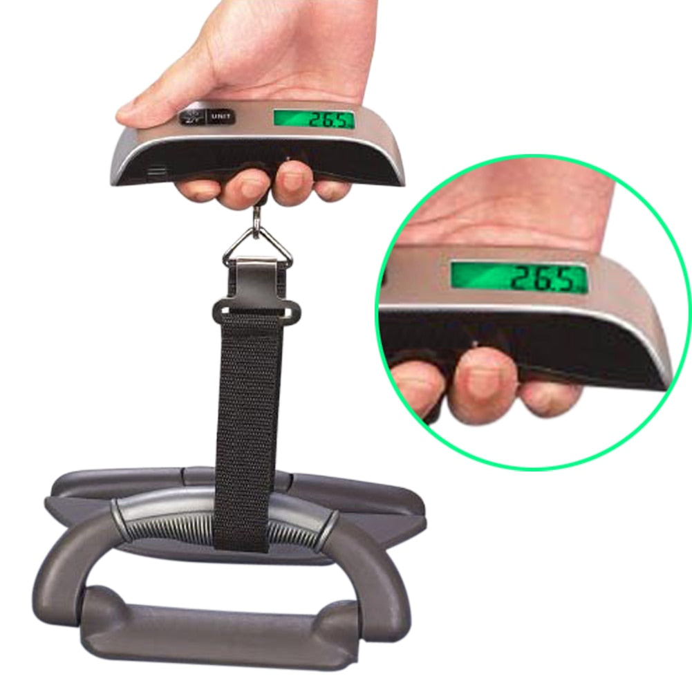 Suitcase and hand luggage scale