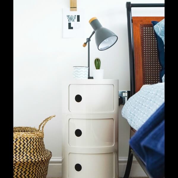 3 Layers Cylindrical Modern Cabinet