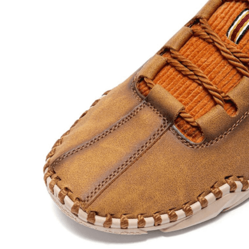 Håndlagde ortopediske herresko