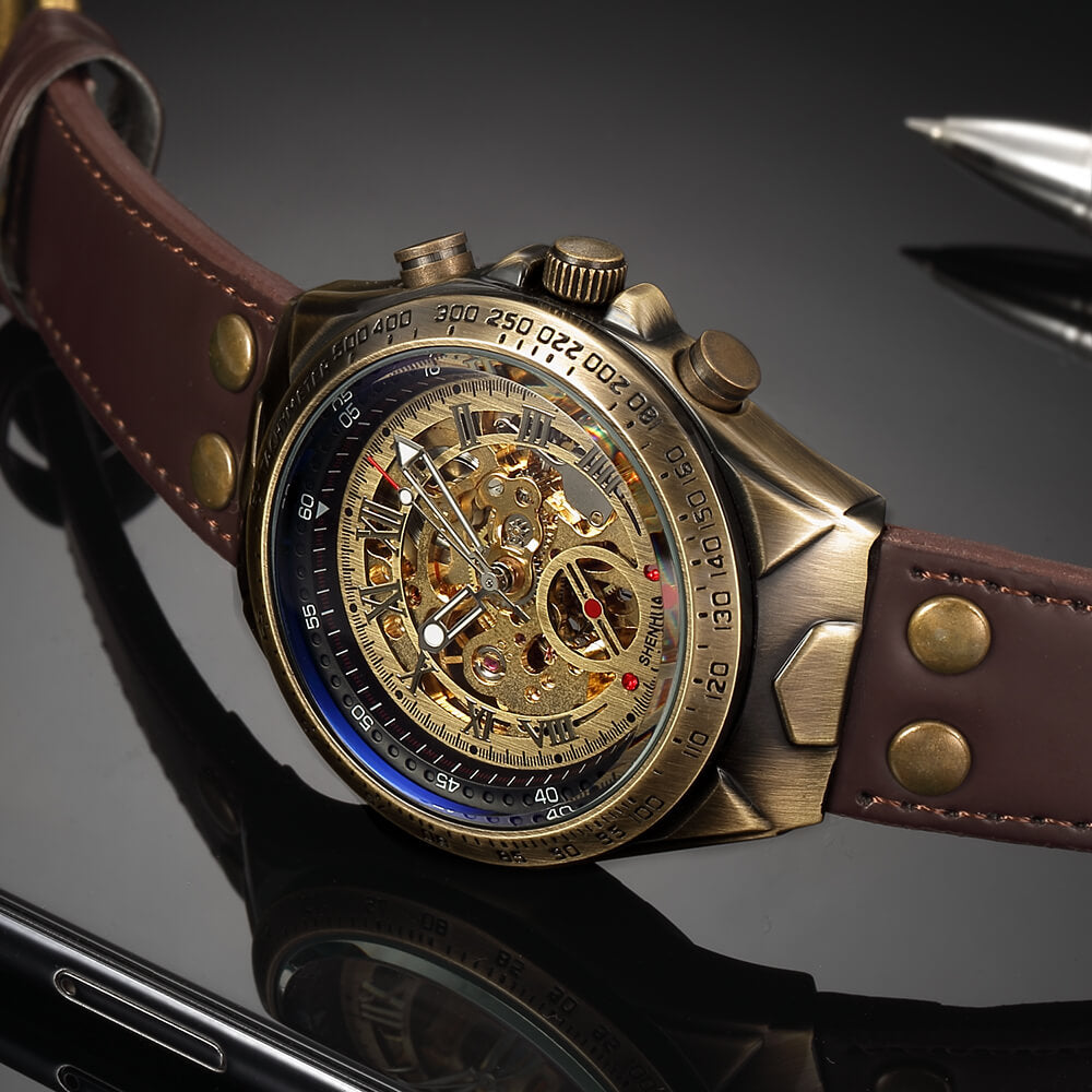 Steampunk Vintage Skeleton Watch