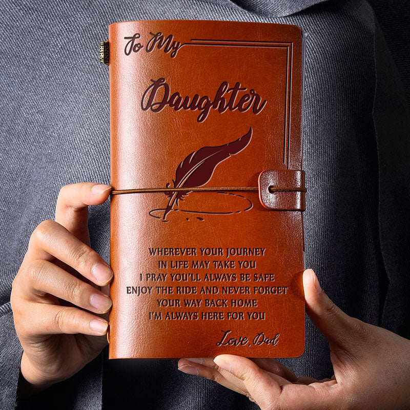 Vintage Engraved Diary